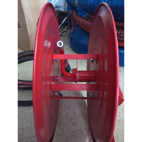 Hose Reel Manual Swing Model Hydrant Gulungan Selang Pemadam Kebakaran